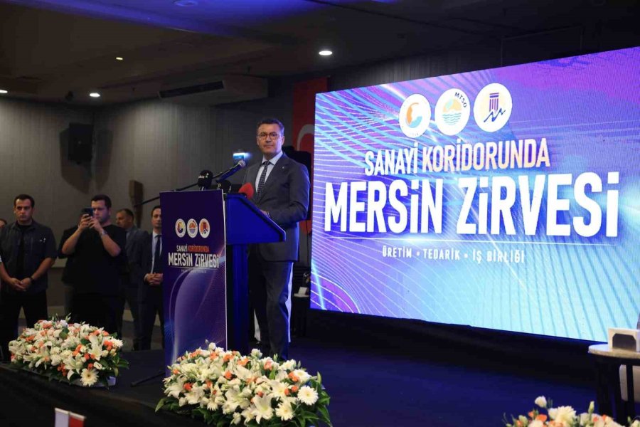 Sanayi Koridorlarının Kalbi Mersin’de Attı