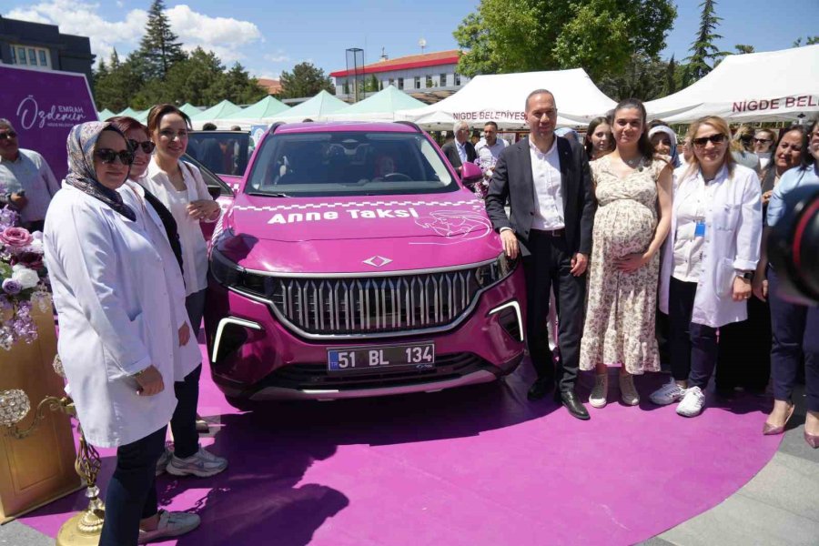 Niğde’de Hamileler Ve Anneler İçin Ücretsiz ’anne Taksi’ Dönemi