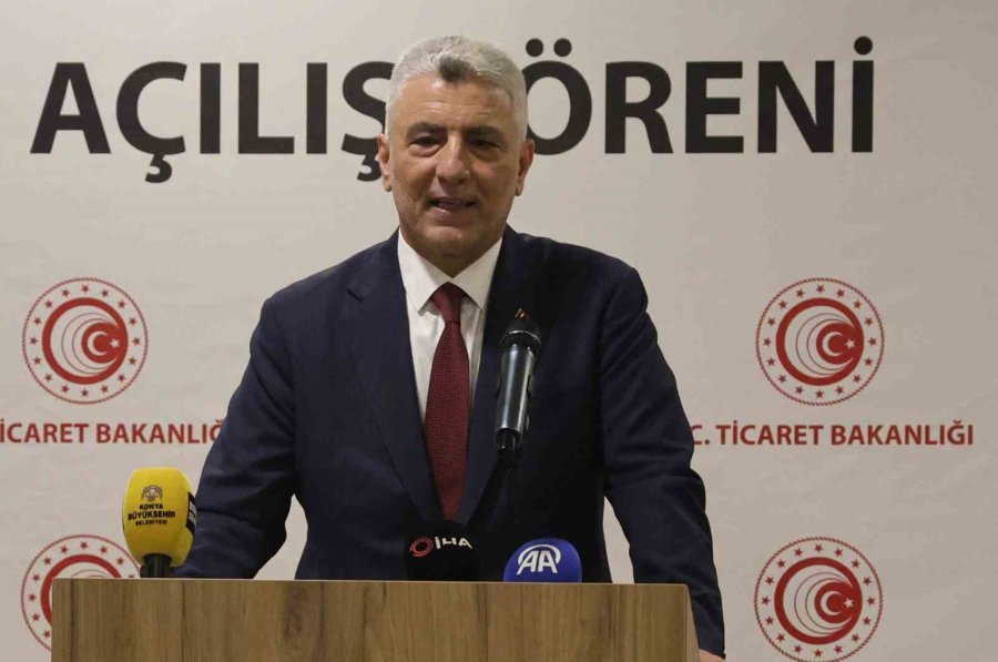 Ticaret Bakanı Ömer Bolat Konya’da Kütüphane Açılışına Katıldı