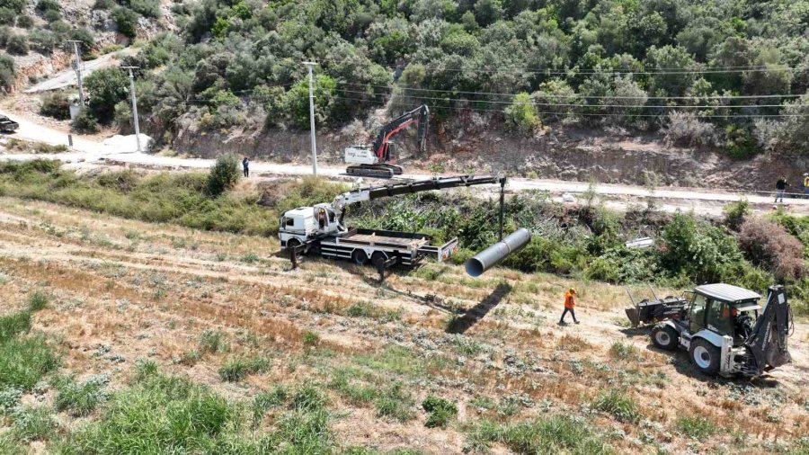 Kaş’ın İçme Suyu Altyapısı Güçlendiriliyor
