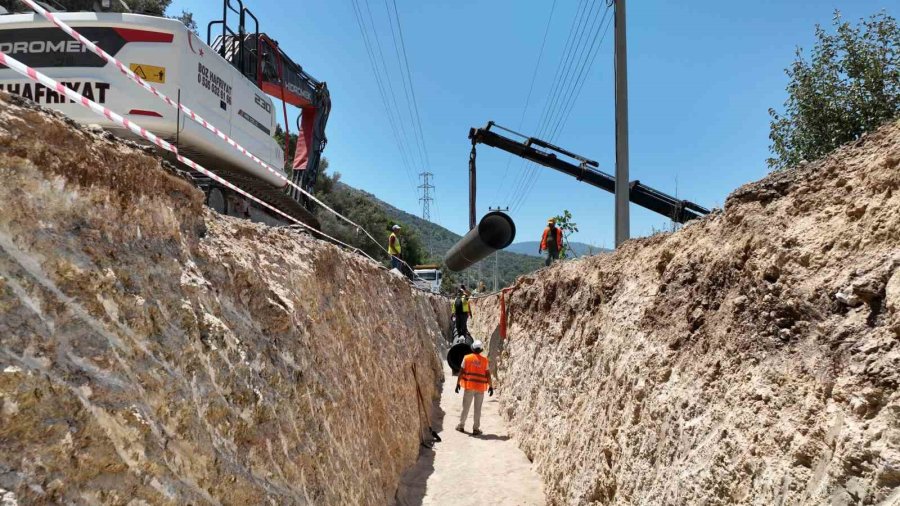 Kaş’ın İçme Suyu Altyapısı Güçlendiriliyor