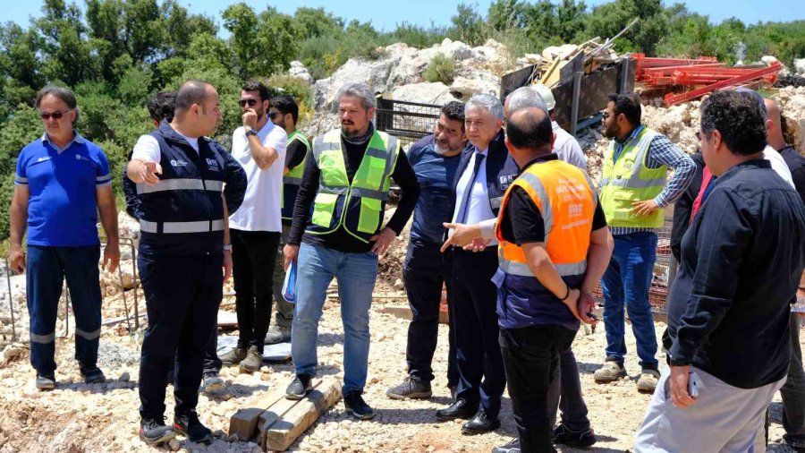 Kaş’ın İçme Suyu Altyapısı Güçlendiriliyor