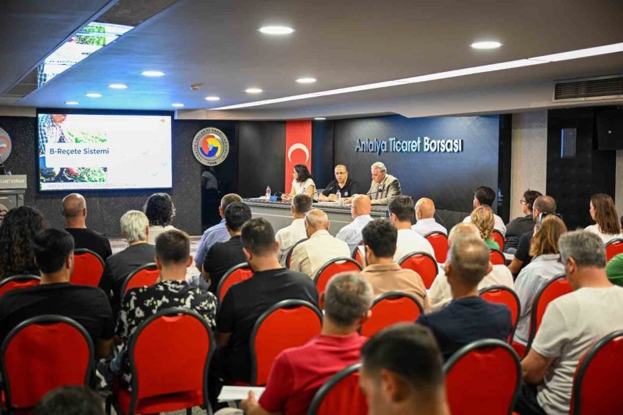 Sektör Temsilcilerine B-reçete Sistemi Anlatıldı