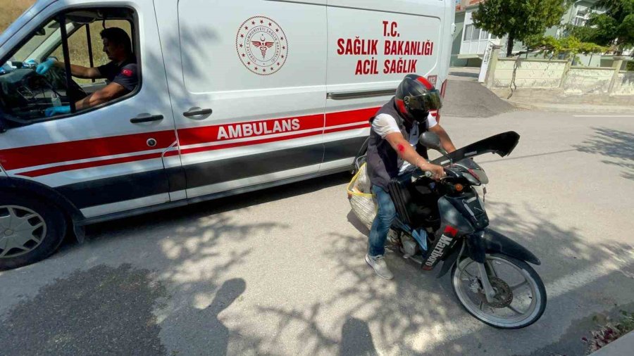 Karaman’da Motosiklet Devrildi: 3 Yaralı