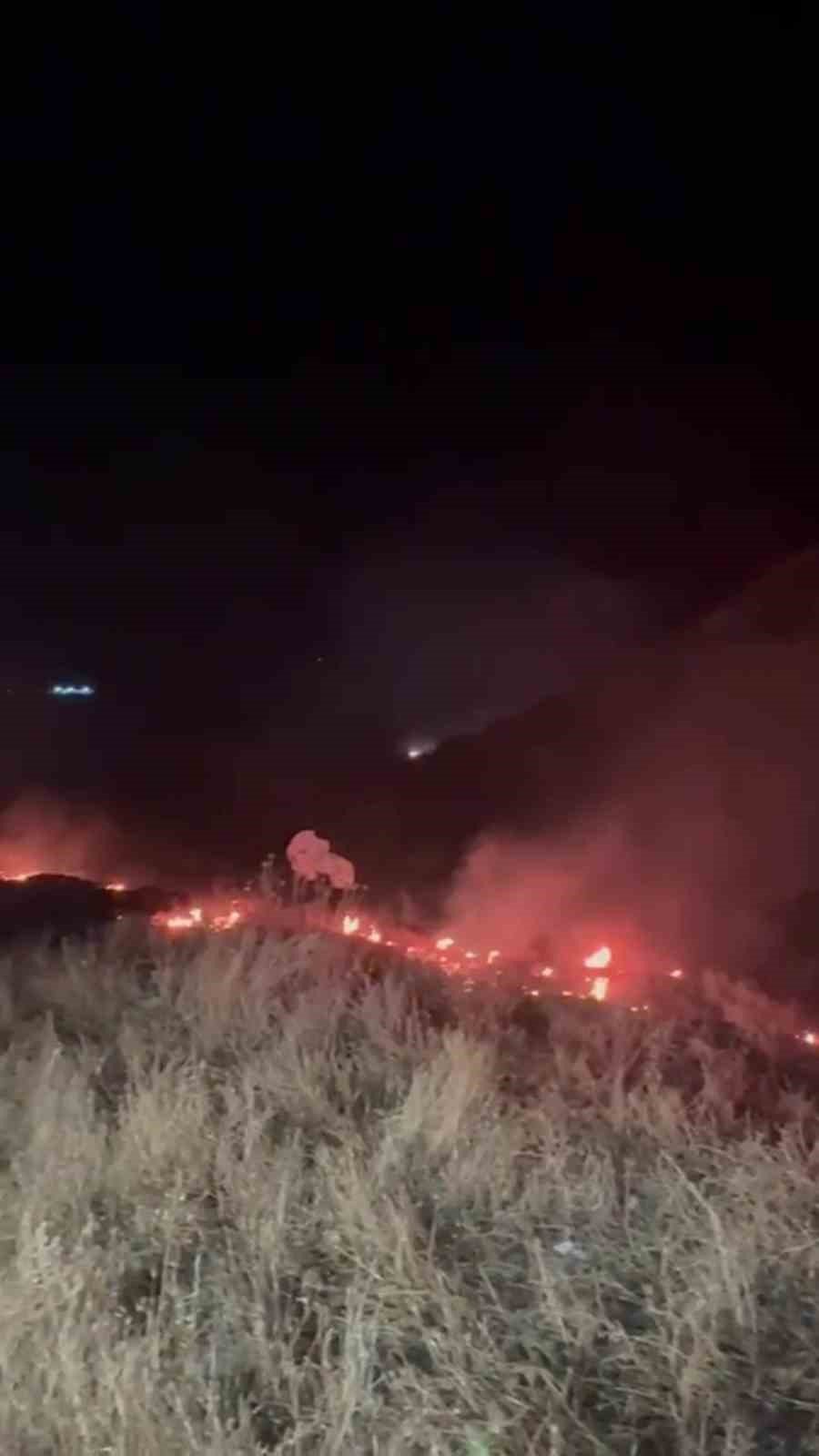 Mersin’de Çöp Sahasında Çıkan Yangın Ormanlık Alana Sıçradı