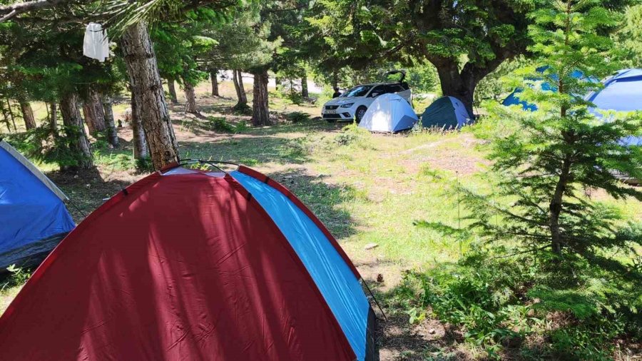 Görme Engellilerin Yaylada Çadır Kampı Başladı