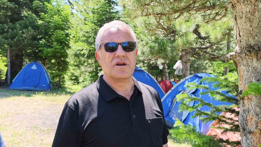 Görme Engellilerin Yaylada Çadır Kampı Başladı