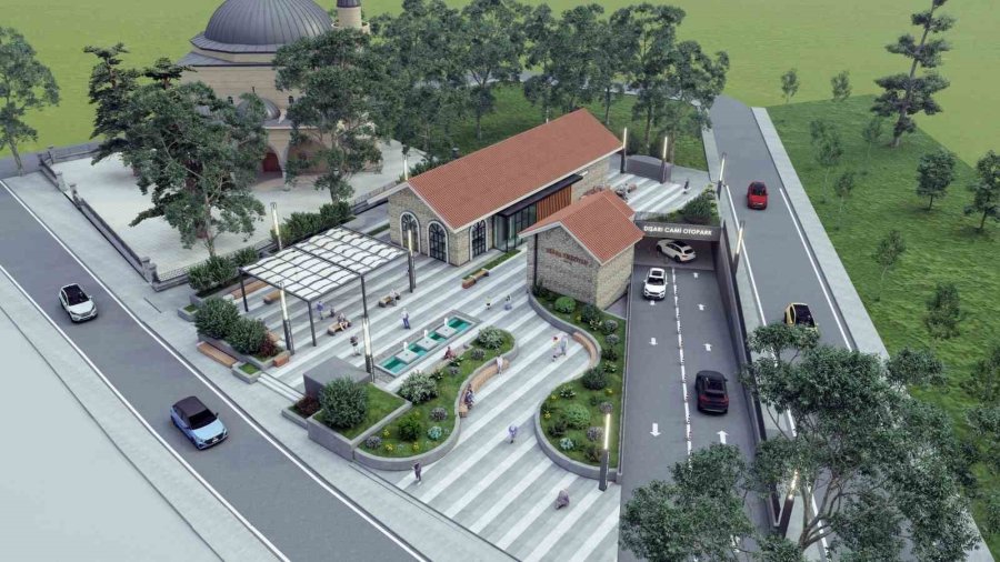 Katlı Otopark Ve Dışarı Camii Meydan Projesinde Çalışmalar Başladı