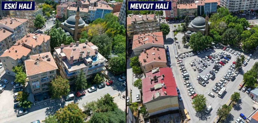 Katlı Otopark Ve Dışarı Camii Meydan Projesinde Çalışmalar Başladı