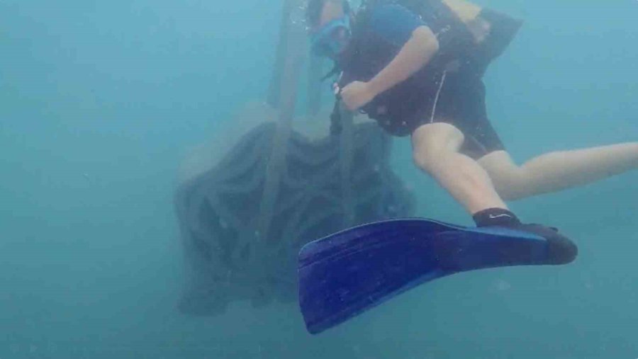 Antalya’da 3d Yazıcıyla Üretilen Yapay Resifler Denizle Buluştu