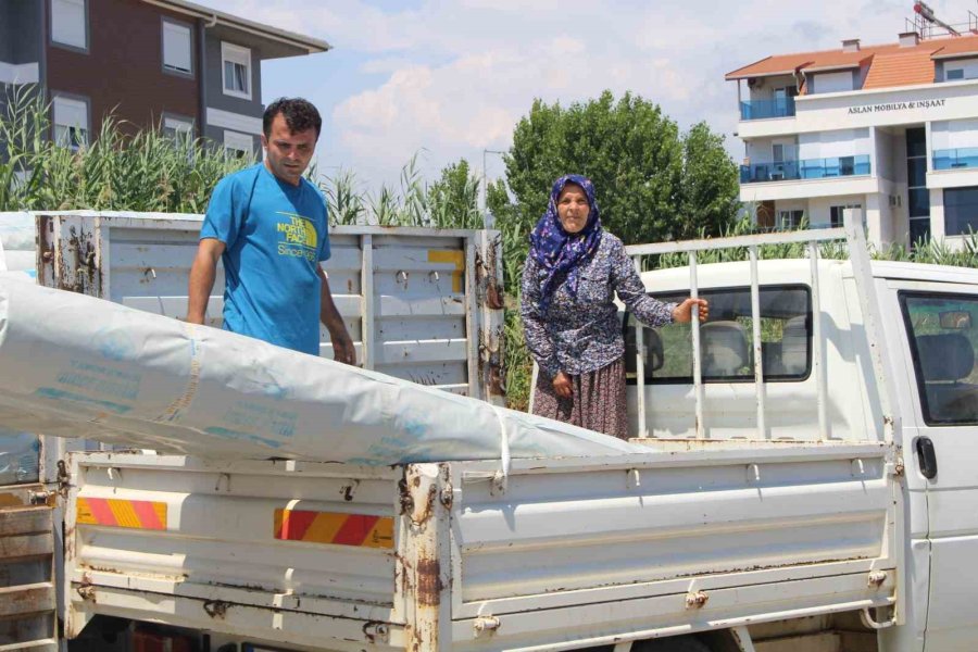 Büyükşehir’den Gazipaşalı Üreticilere Naylon Desteği