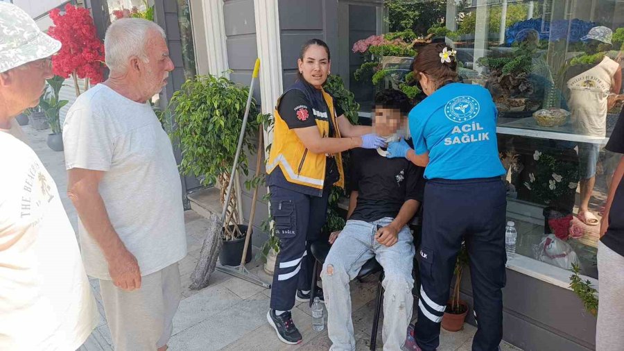 Aynı Kavşakta Bir Saat Arayla İki Ayrı Motosiklet Kazası: 2 Yaralı
