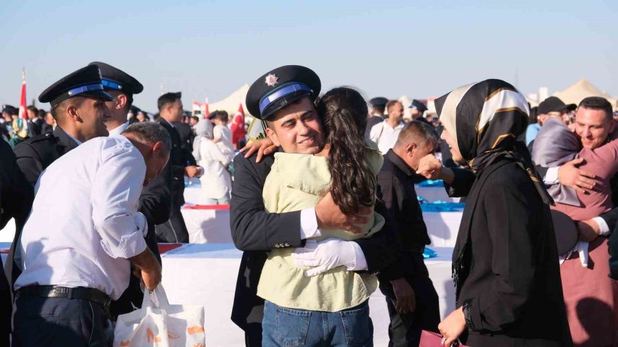Karaman Pomem’de 409 Polis Adayı Mezun Oldu