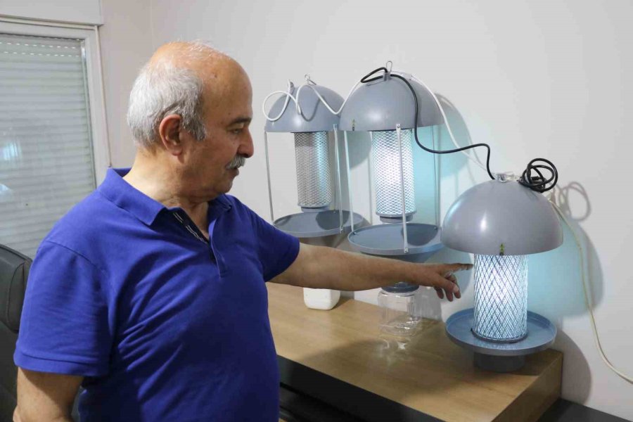 Domates Güvesi, Mantar Sineği Ve Elma İç Kurduna Işık Tuzağı