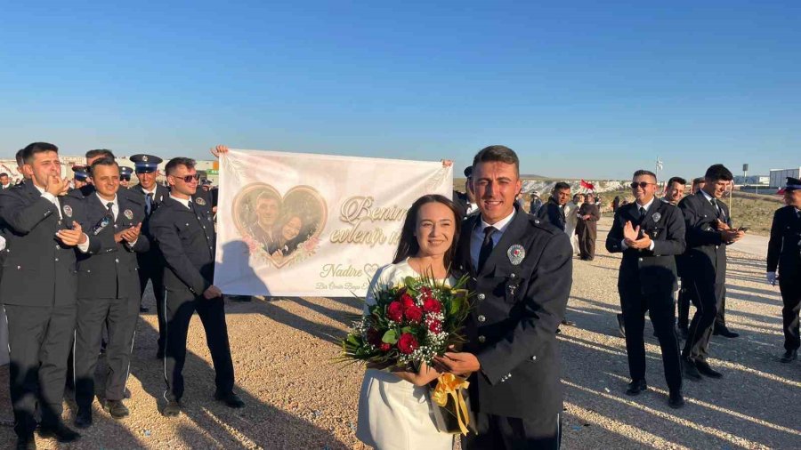 Karaman Pomem’de 409 Polis Adayı Mezun Oldu