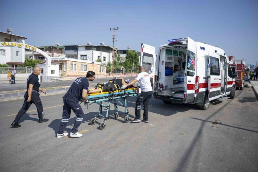 Mersin’de Gerçeğini Aratmayan Trafik Kazası Tatbikatı