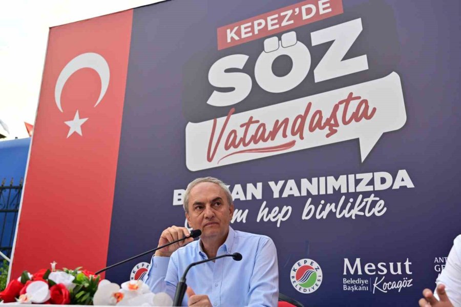Kepez’de Mahallelerin Sesi Halk Buluşması’nda Yükselecek