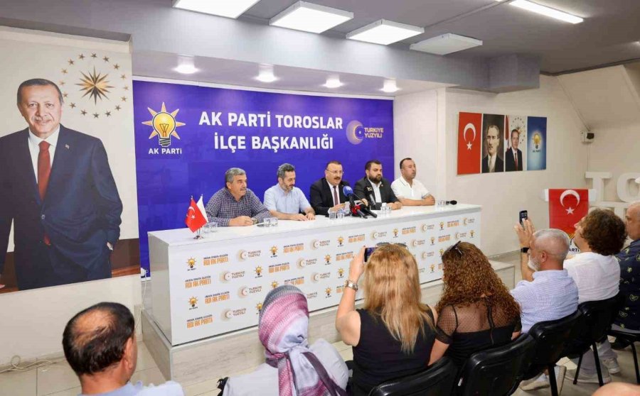 Ak Parti’li Çokkeser: "toroslar Meclisinde Yaşananlar Demokrasi Adına Kara Lekedir"