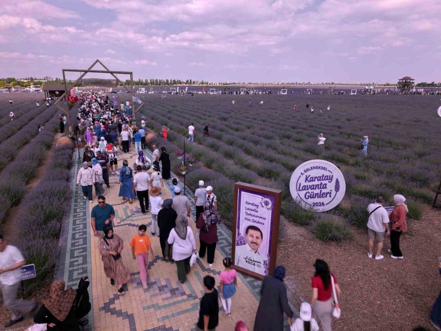 Konya’da "karatay Lavanta Günlerinde" Festival Coşkusu