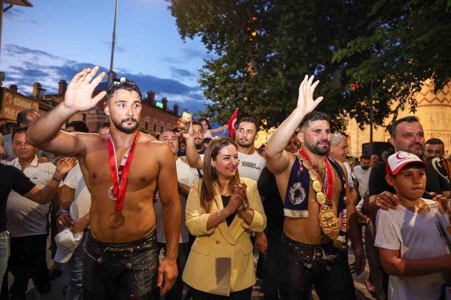 665. Tarihi Kırkpınar Yağlı Güreşleri Başpehlivanı Erkan Taş: "çocukluk Hayalimizdi"