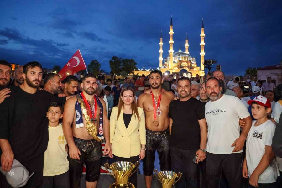 665. Tarihi Kırkpınar Yağlı Güreşleri Başpehlivanı Erkan Taş: "çocukluk Hayalimizdi"