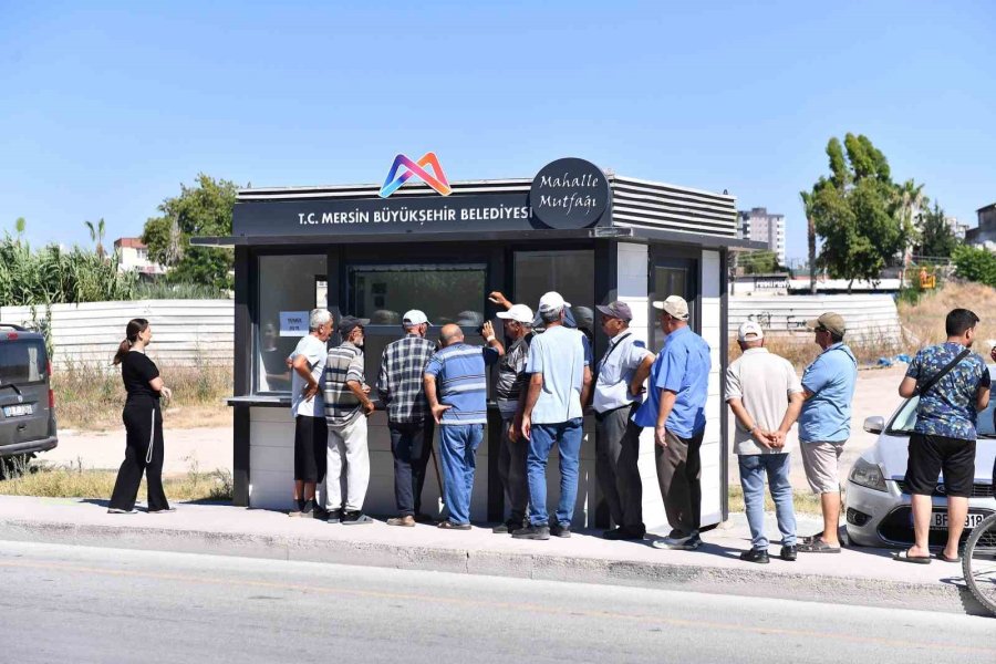 Mersin’de Mahalle Mutfakları 59 Noktada Hizmet Veriyor