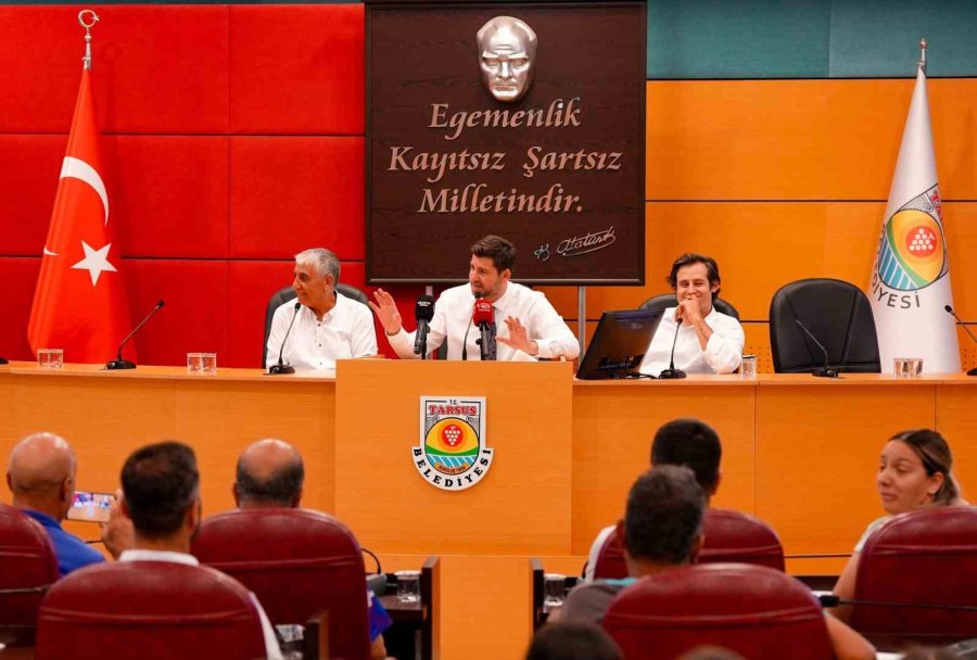 Tarsus Belediyesinden Amatör Spor Kulüplerine 5 Milyon Tl Destek