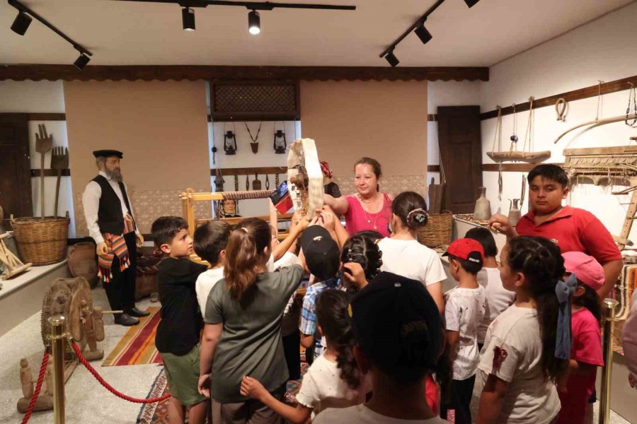Sapadere İpek Evi’ne Ziyaretçi Akını