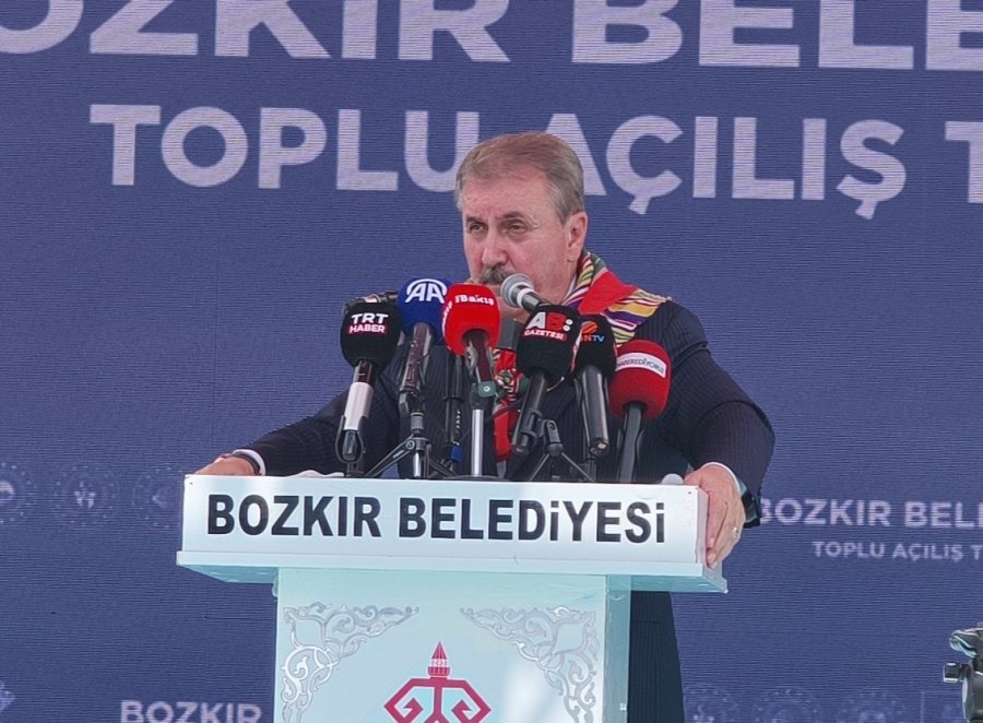 Bbp Genel Başkanı Destici, Bozkır’da Toplu Açılış Törenine Katıldı