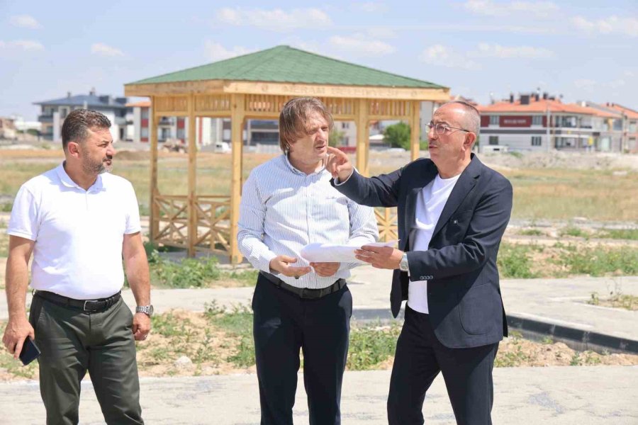 Meram’da Yeşil Dönüşüm Hız Kesmiyor