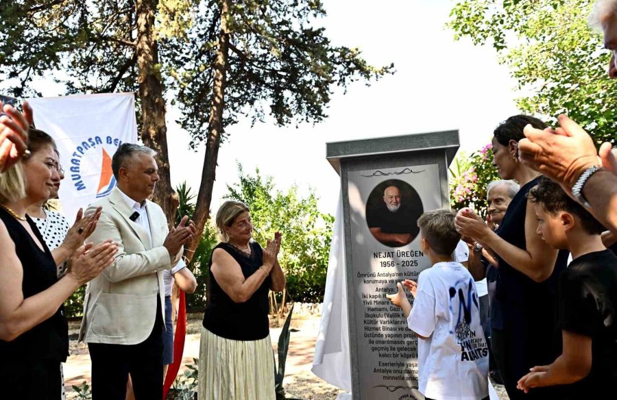 Muratpaşa Belediyesi, Mimar Nejat Üreğen’in Adını Kaleiçi’nde Yaşatacak