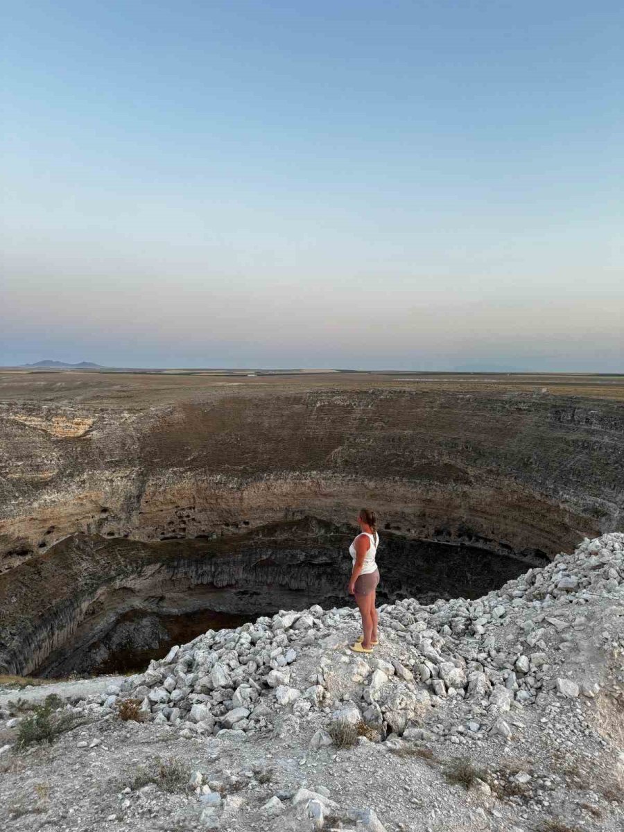 Alman Turistler Karapınar’a Hayran Kaldı