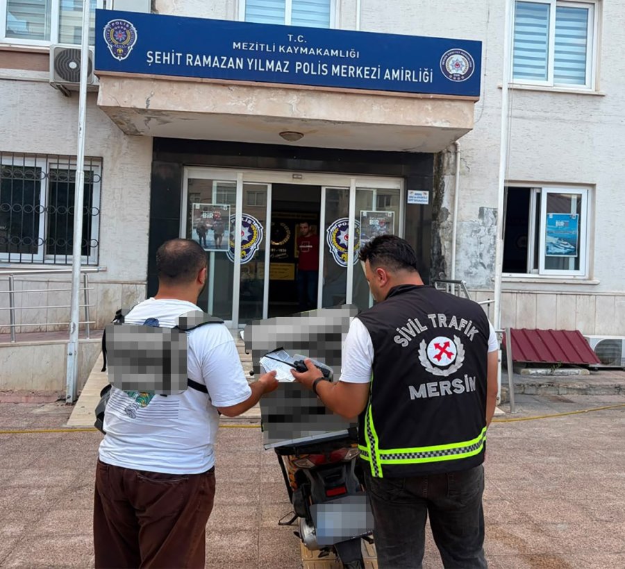 Mersin’de Trafikte Kavga Eden İki Sürücüye 362 Bin Lira Ceza
