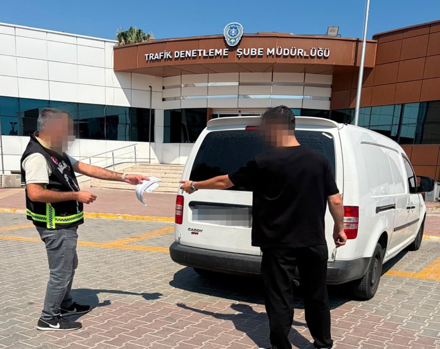 Mersin’de Trafikte Kavga Eden İki Sürücüye 362 Bin Lira Ceza