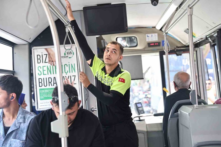 Büyükşehir’den Toplu Ulaşımda Klima Denetimi