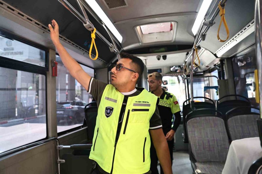 Büyükşehir’den Toplu Ulaşımda Klima Denetimi