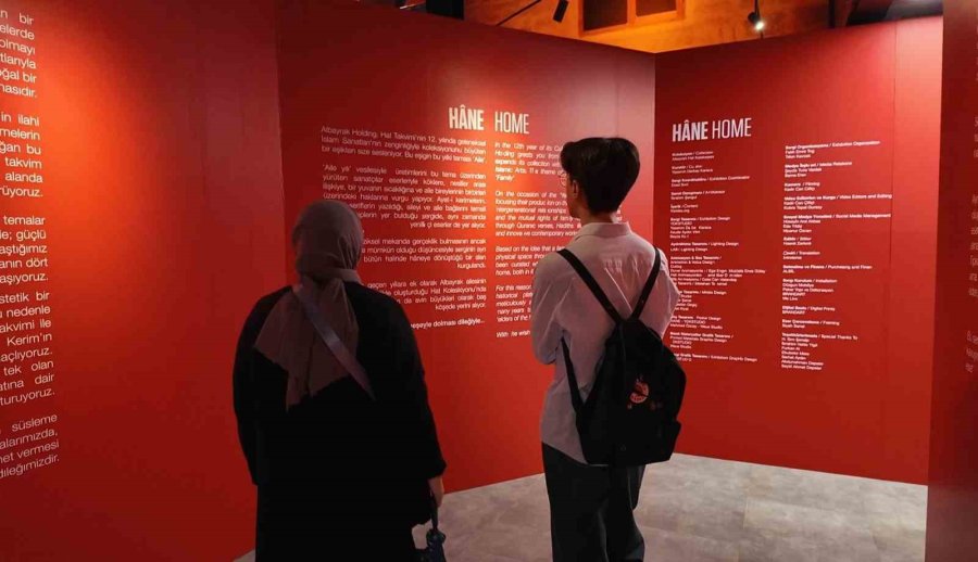 Konya’da "hâne" İslam Sanatları Sergisi Açıldı