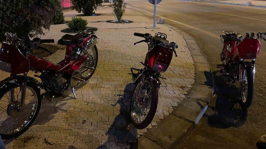 Karaman’da Modifiyeli Motosikletlere 344 Bin Lira Ceza Kesildi