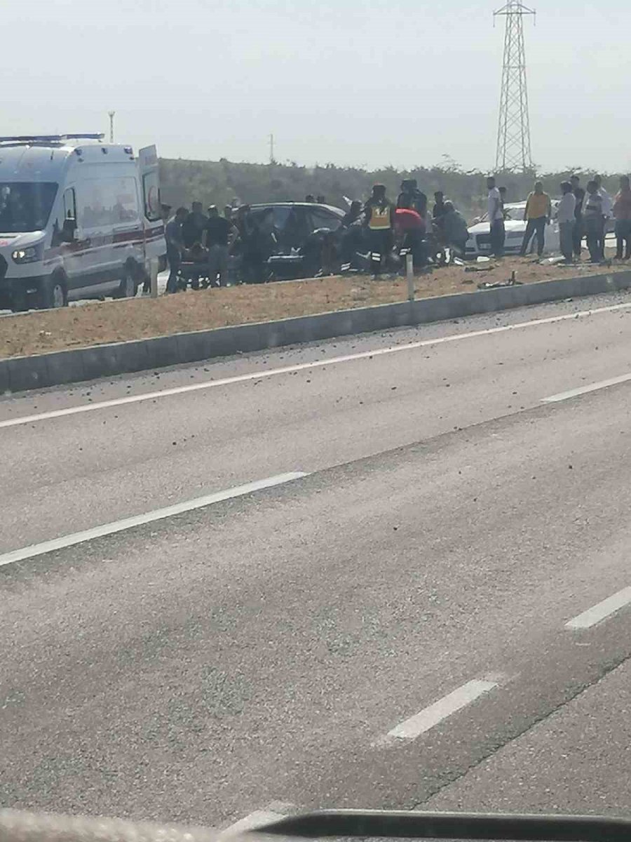 Karapınar’da Trafik Kazası: 4 Yaralı