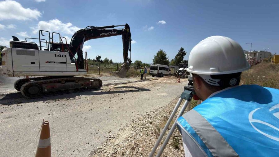 Asat’tan Alanya’ya 250 Milyon Tl’lik Kanalizasyon Yatırımı