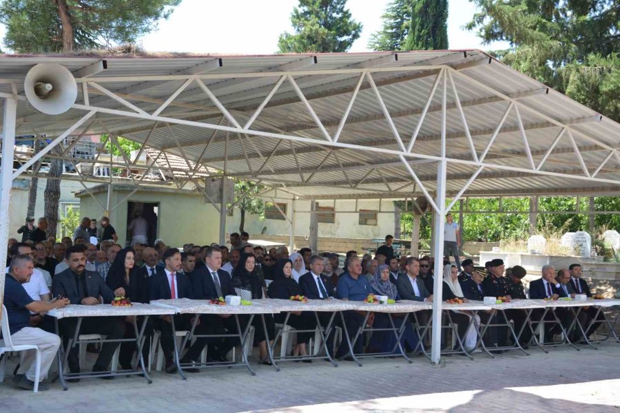 Korkuteli’nde 15 Temmuz Şehidi Yasin Naci Ağaroğlu, Mezarı Başında Anıldı