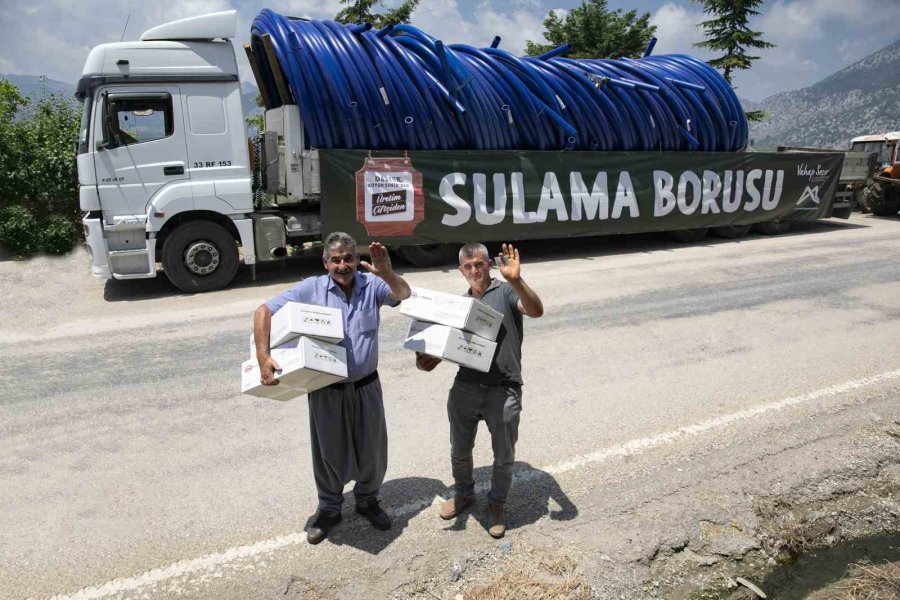 Mersin’de Üreticiye Çok Yönlü Tarım Desteği