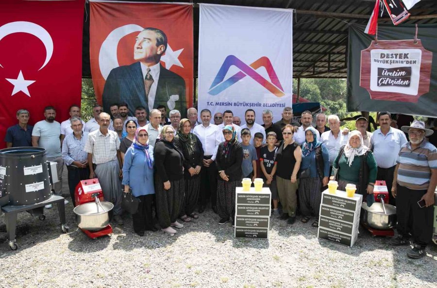 Mersin’de Üreticiye Çok Yönlü Tarım Desteği