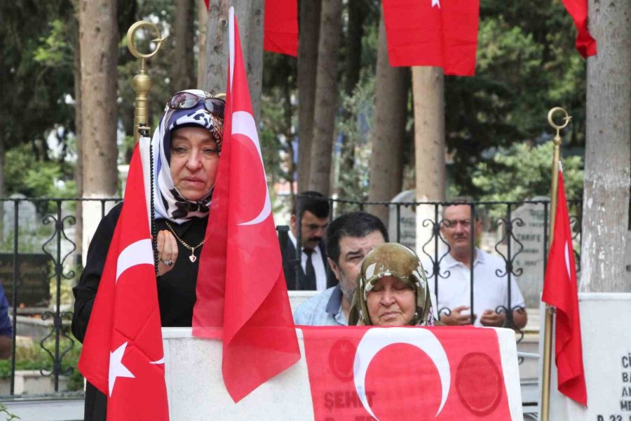 Mersin’de 15 Temmuz’da Şehitler Dualarla Anıldı