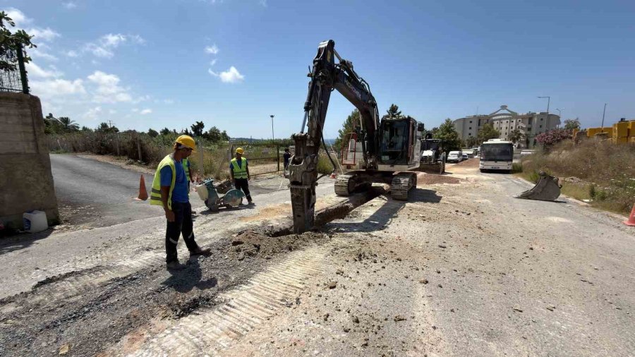 Asat’tan Alanya’ya 250 Milyon Tl’lik Kanalizasyon Yatırımı