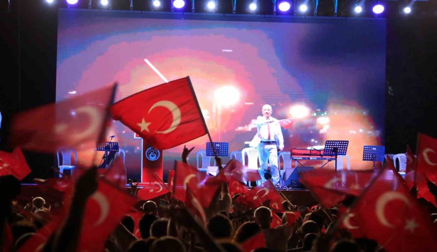 Antalya’da 15 Temmuz Demokrasi Ve Milli Birlik Günü Etkinliği