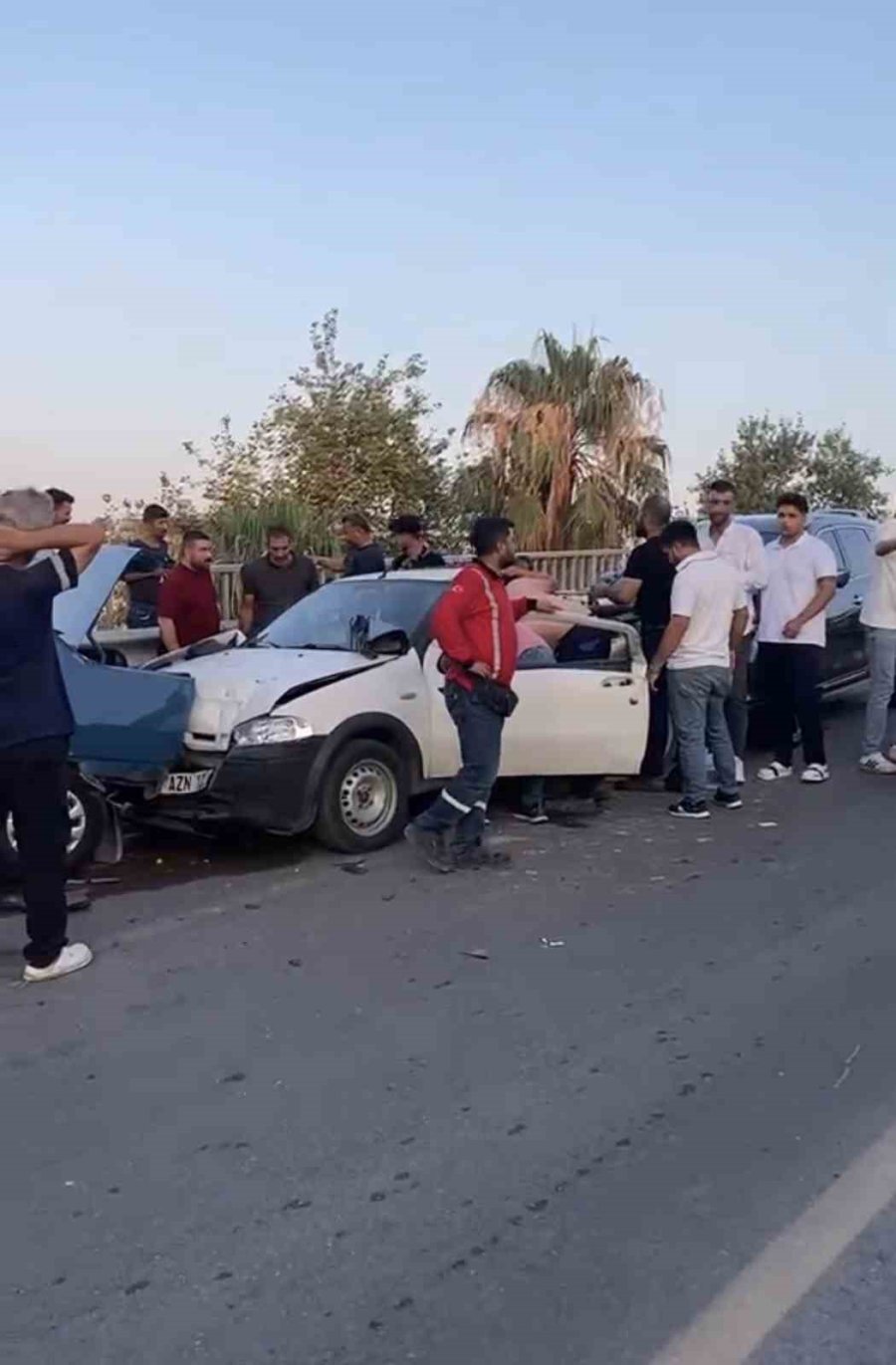 Tarsus’ta Zincirleme Kaza: 3 Yaralı
