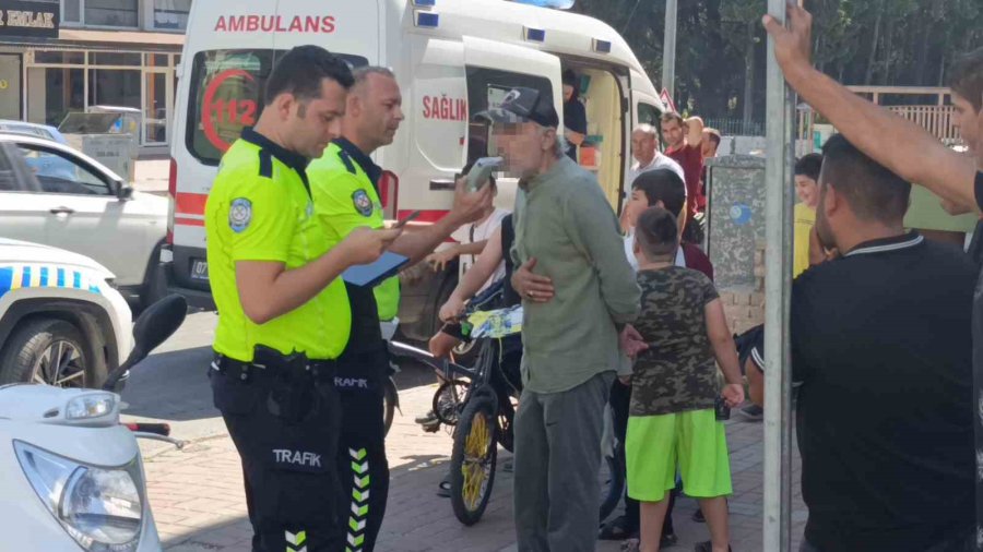 Motosiklet İle Otomobil Çarpıştı: 2 Yaralı