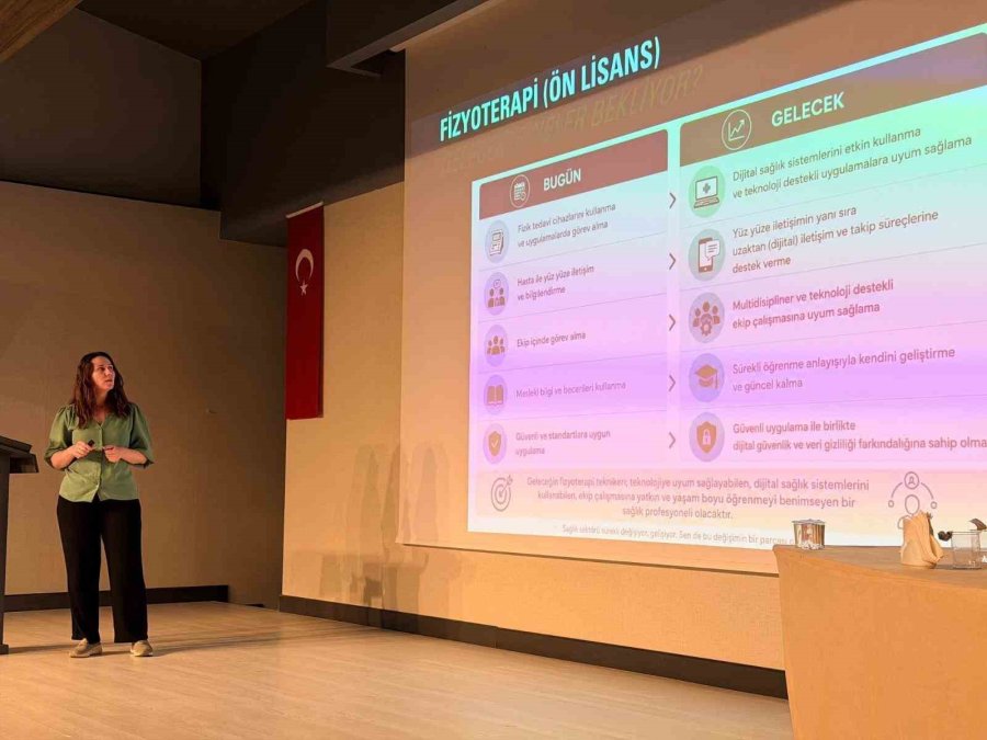 Antalya Bilim Merkezi’nde "geleceğin Meslekleri" Söyleşileri