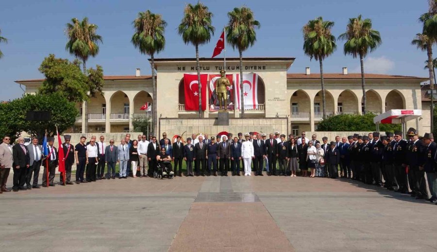 Mersin’de Kıbrıs Barış Harekatının 52. Yıl Dönümü Törenle Kutlandı